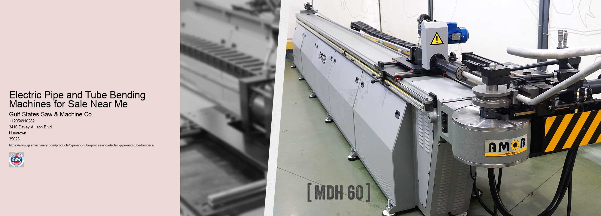 Electric Pipe and Tube Bending Machines for Sale Near Me