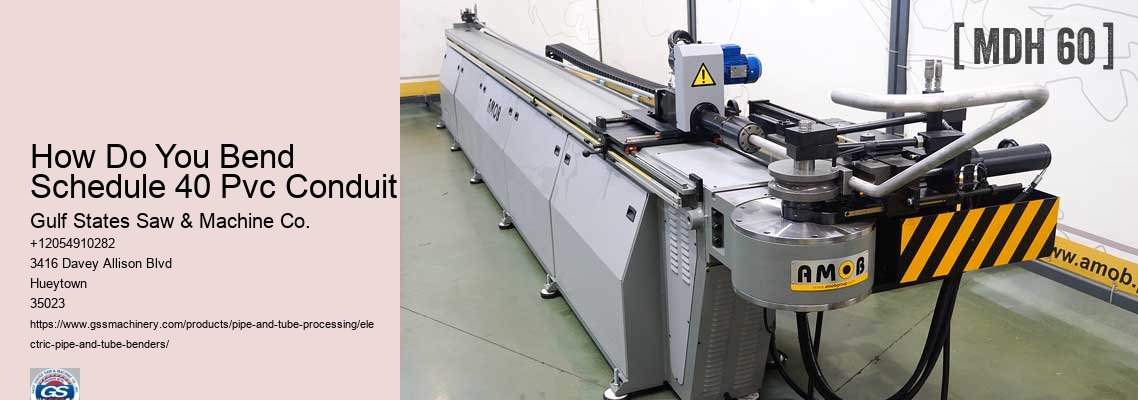 How Do You Bend Schedule 40 Pvc Conduit