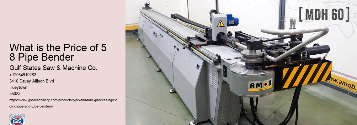 What is the Price of 5 8 Pipe Bender